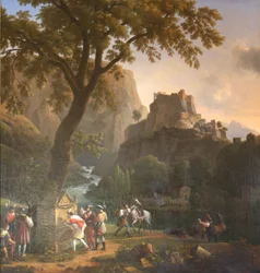 François I at the Fountain of Vaucluse